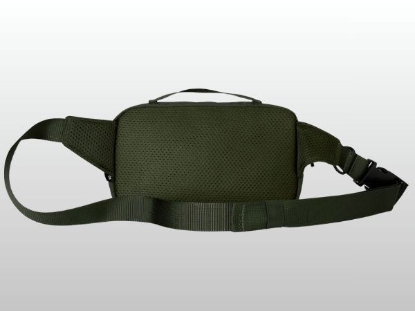 Air mesh back panel on SUSU Grab & Go dog walking bag — breathable comfort