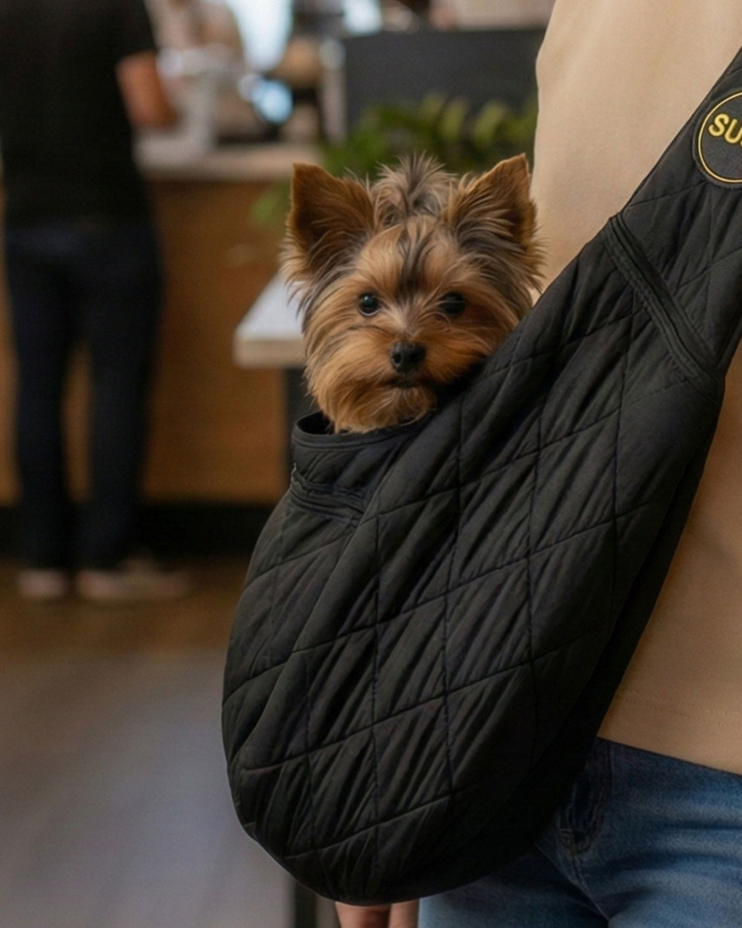 Small Dog Carrier Sling for Toy Dogs 3-8 lb