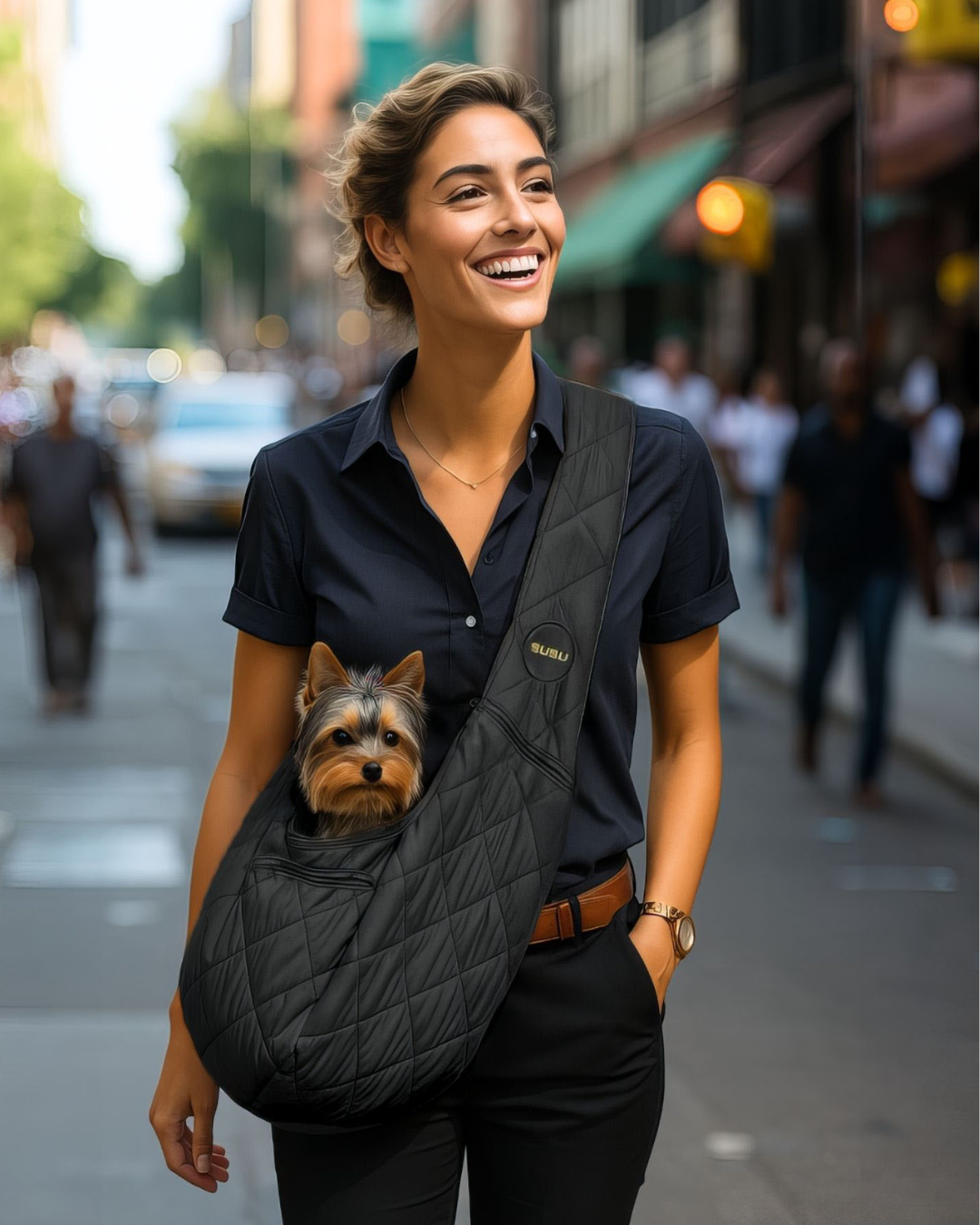 Small Dog Carrier Sling for Toy Dogs 3-8 lb