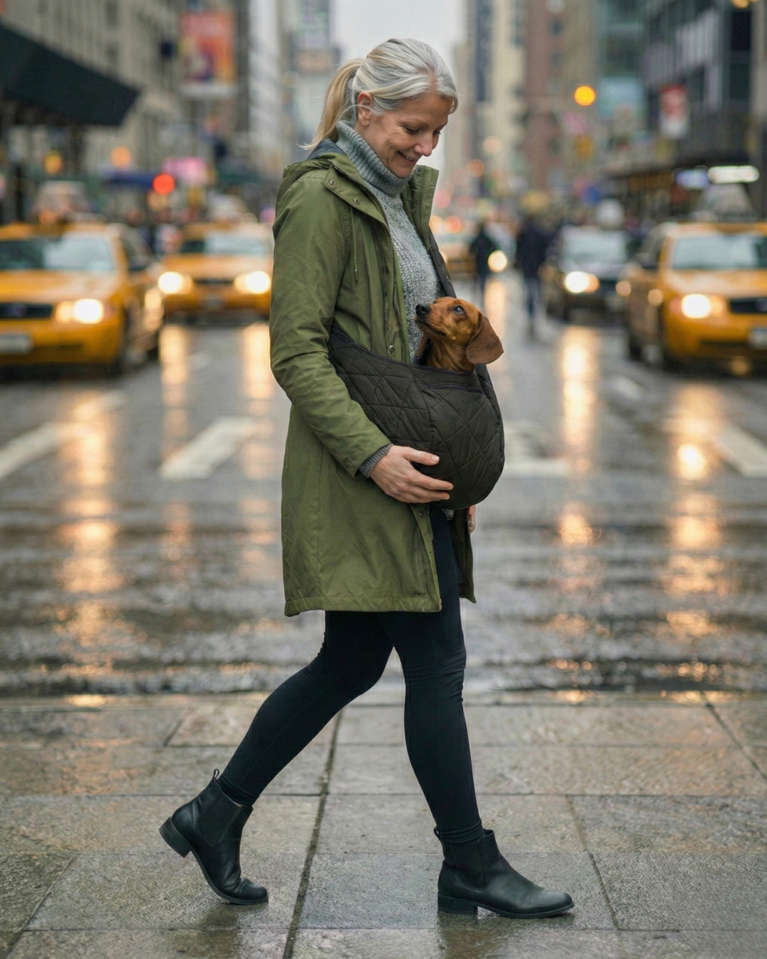 Small Dog Carrier Sling for Toy Dogs 3-8 lb
