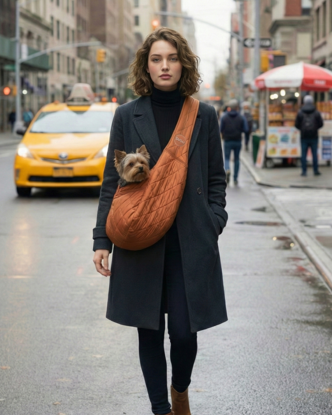 Small Dog Carrier Sling for Toy Dogs 3-8 lb