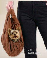 Small Dog Carrier Sling for Toy Dogs 3-8 lb