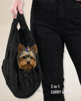 Small Dog Carrier Sling for Toy Dogs 3-8 lb