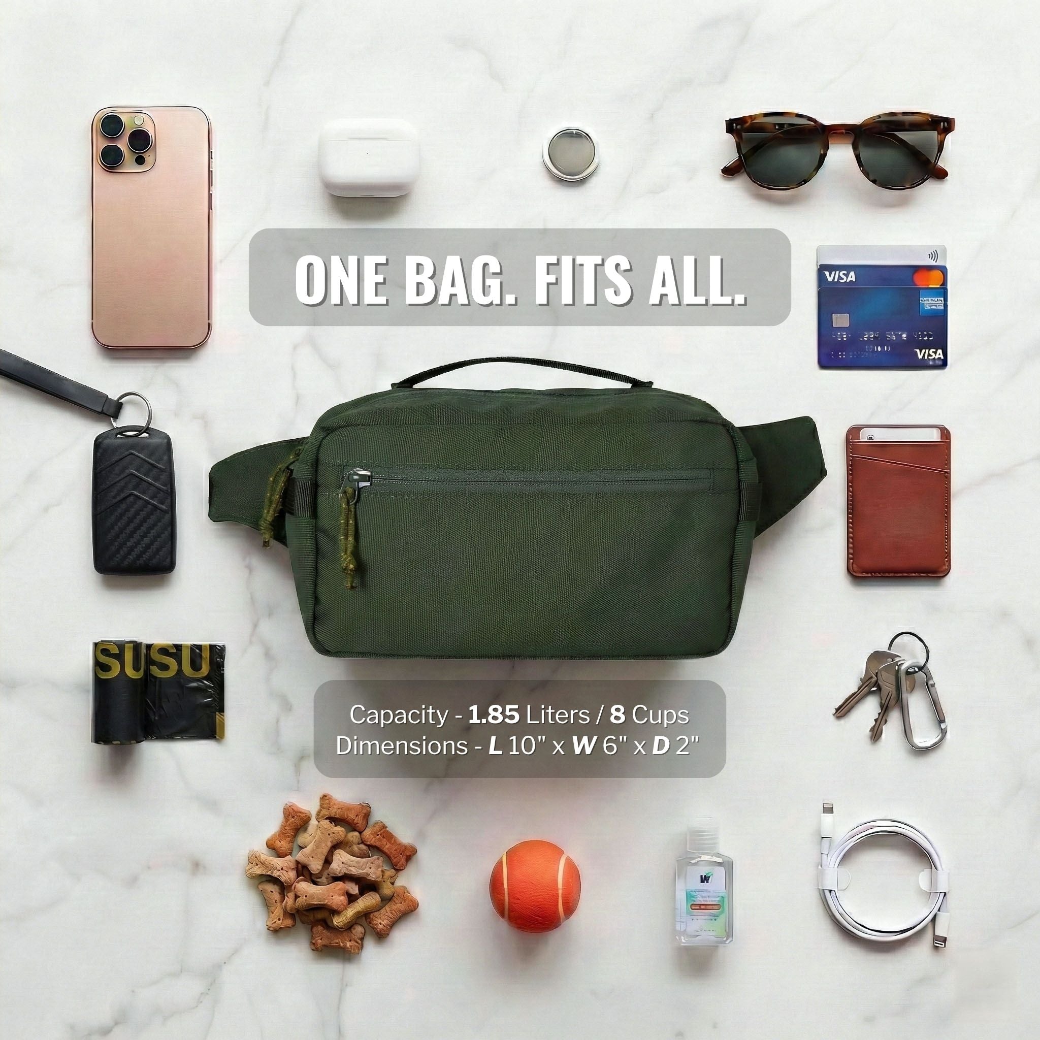 SUSU Grab & Go Dog Walking Bag
