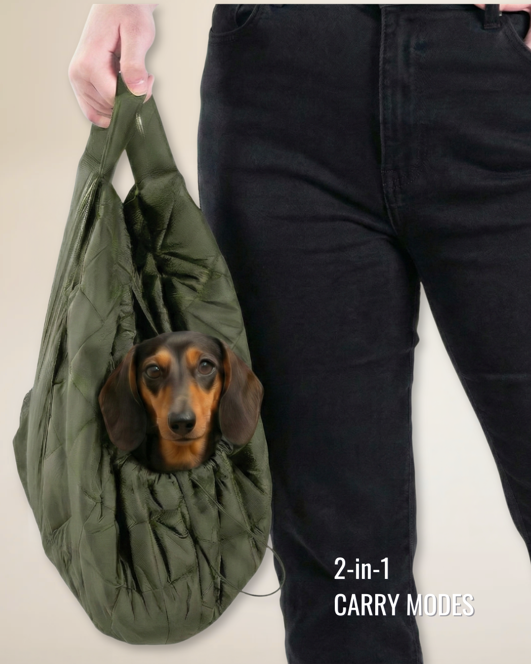 Small Dog Carrier Sling for Toy Dogs 3-8 lb