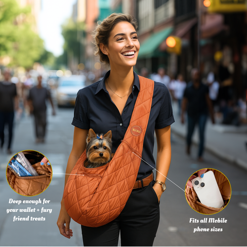 COPPER BROWN SLING BAG